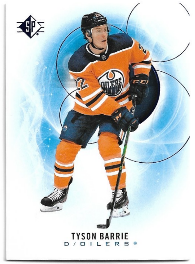 Blue TYSON BARRIE 20-21 UD SP Hockey