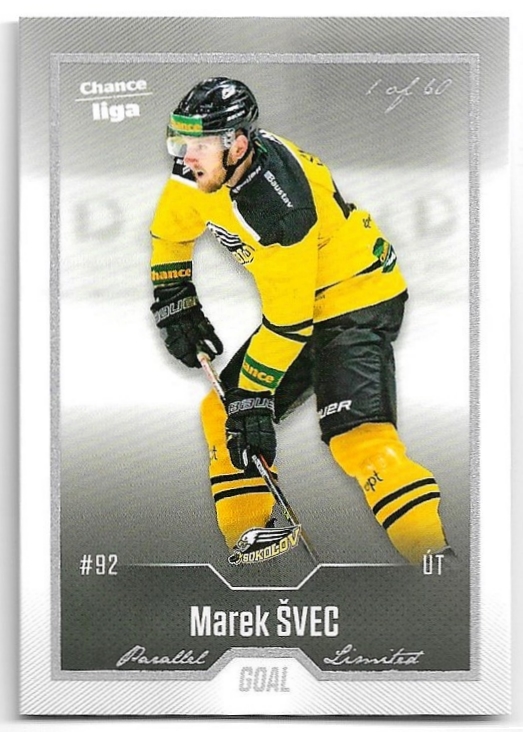 Silver MAREK ŠVEC 22-23 GOAL Cards Chance liga 2.série /60