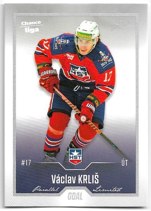 Silver VÁCLAV KRLIŠ 22-23 GOAL Cards Chance liga 2.série /60