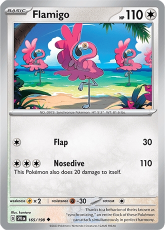 Reverse Holo - FLAMIGO