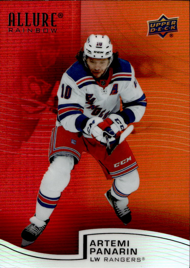 Red-Orange Rainbow ARTEMI PANARIN 21-22 UD Allure