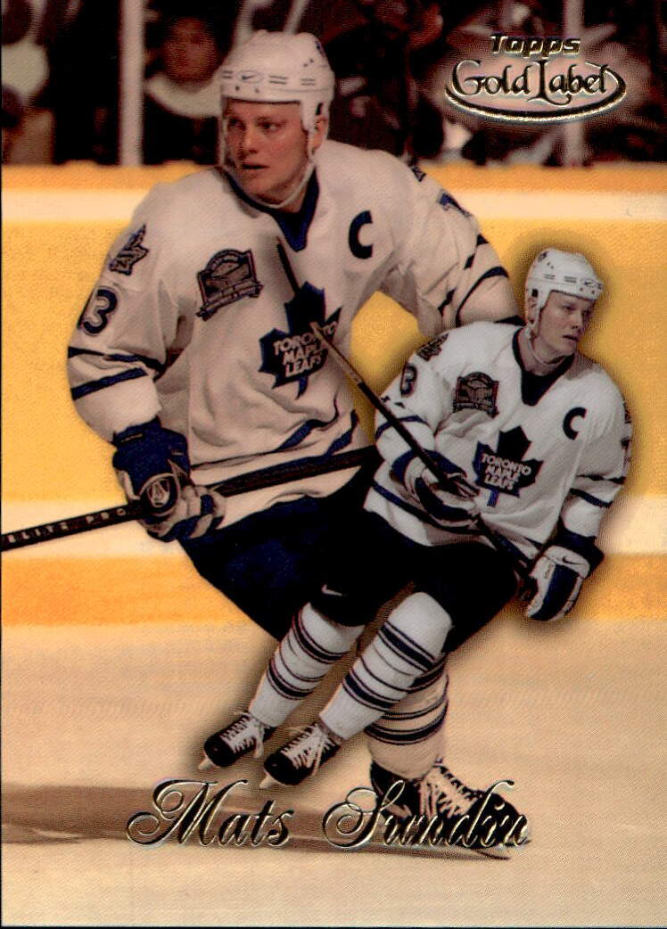 MATS SUNDIN 98-99 Topps Gold Label