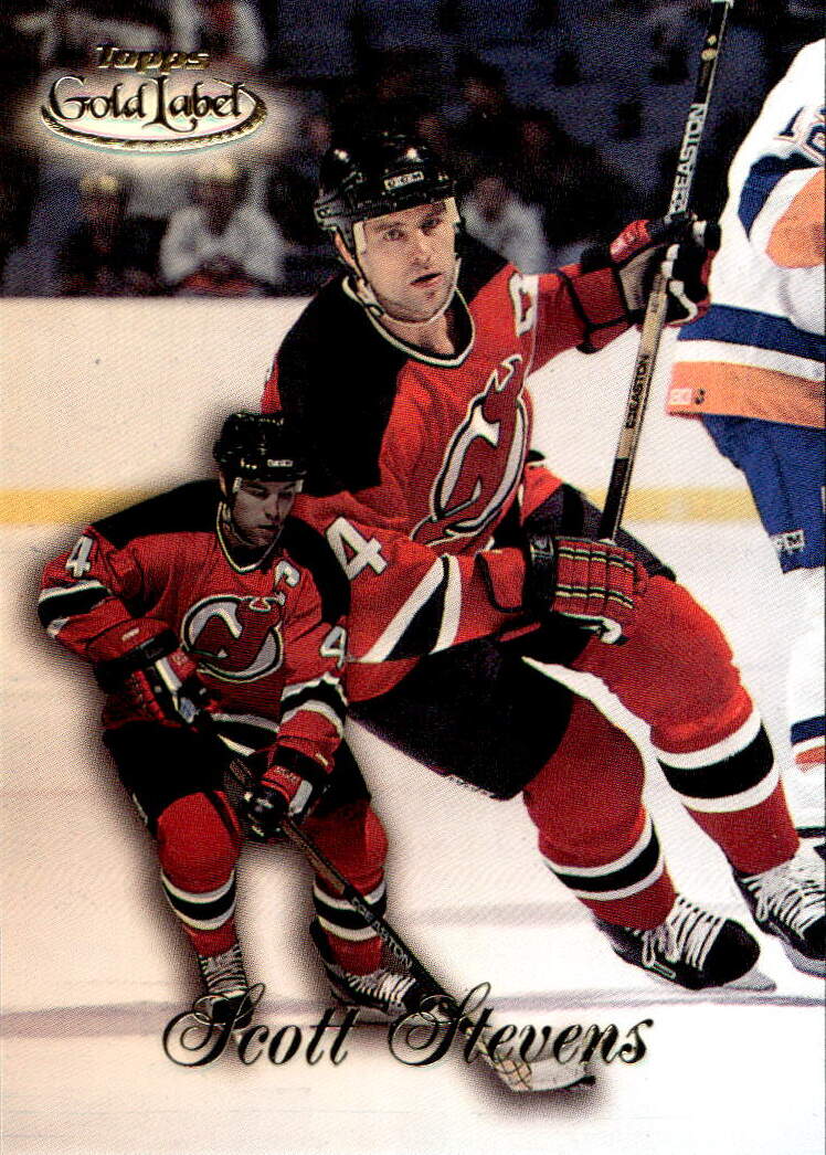 SCOTT STEVENS 98-99 Topps Gold Label
