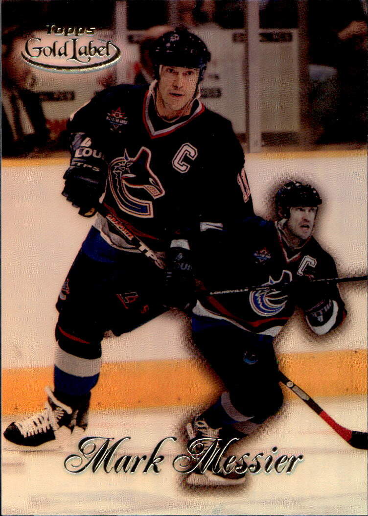MARK MESSIER 98-99 Topps Gold Label