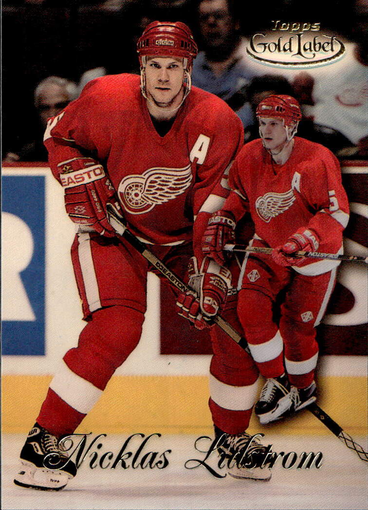 NICKLAS LIDSTROM 98-99 Topps Gold Label