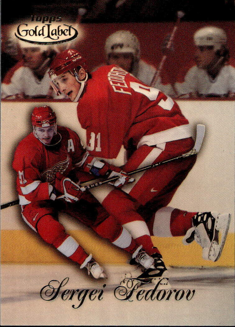 SERGEI FEDOROV 98-99 Topps Gold Label