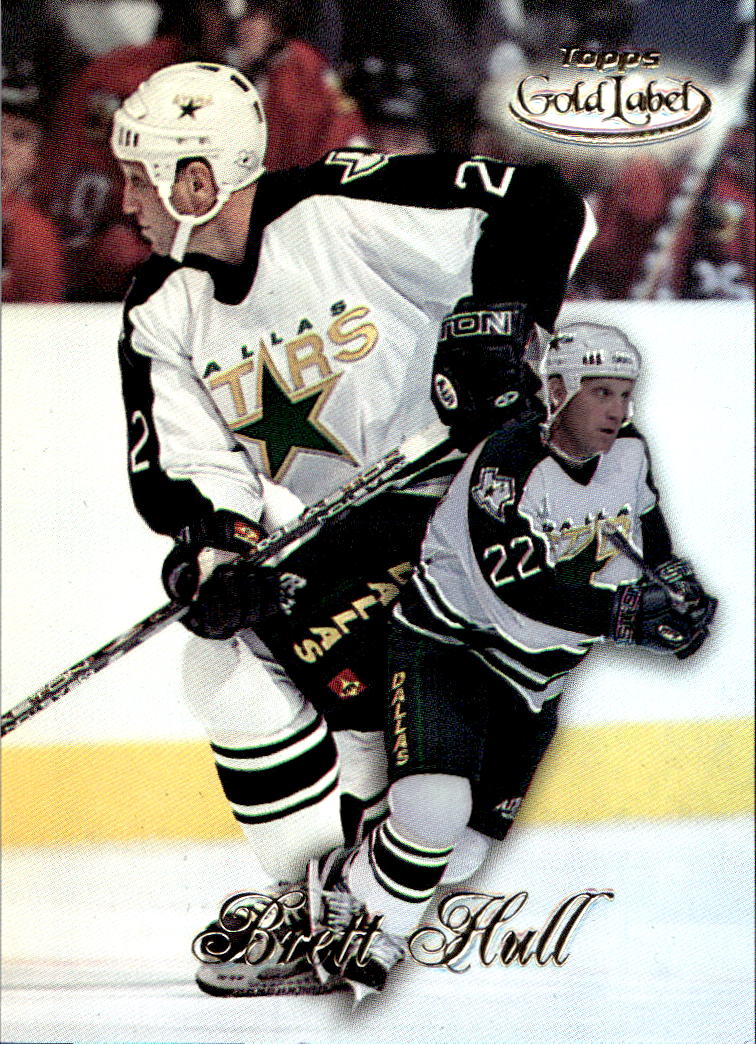 BRETT HULL 98-99 Topps Gold Label