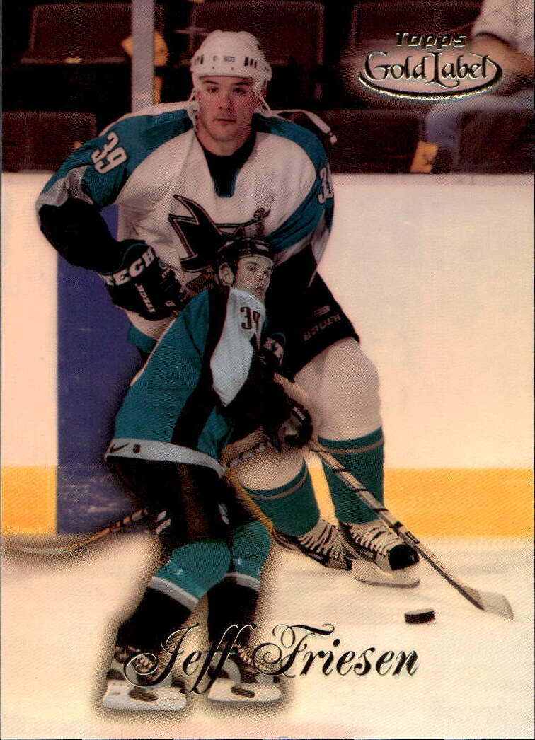 JEFF FRIESEN 98-99 Topps Gold Label