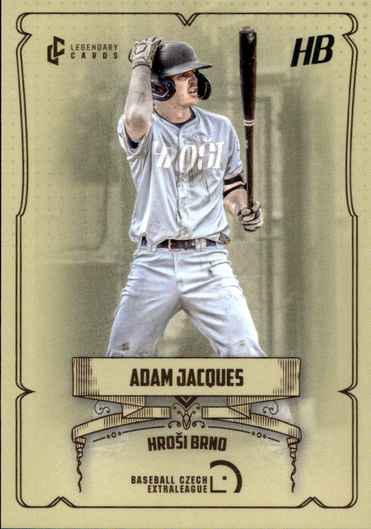 ADAM JACQUES 2024 Legendary Cards CZE Baseball Extraleague
