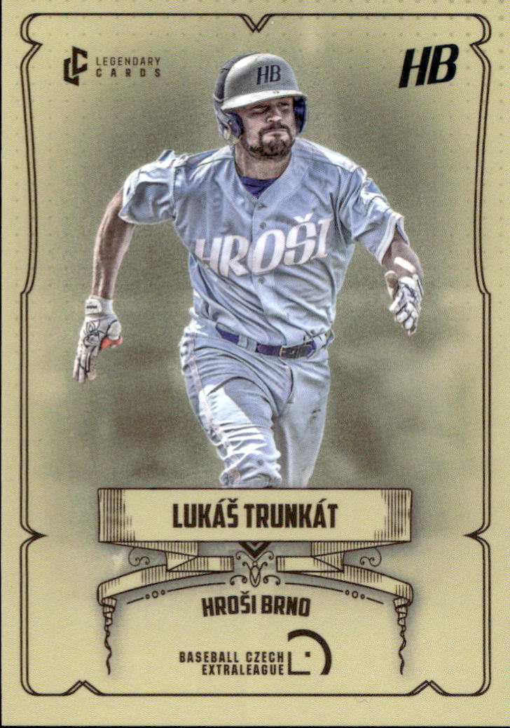 LUKÁŠ TRUNKÁT 2024 Legendary Cards CZE Baseball Extraleague