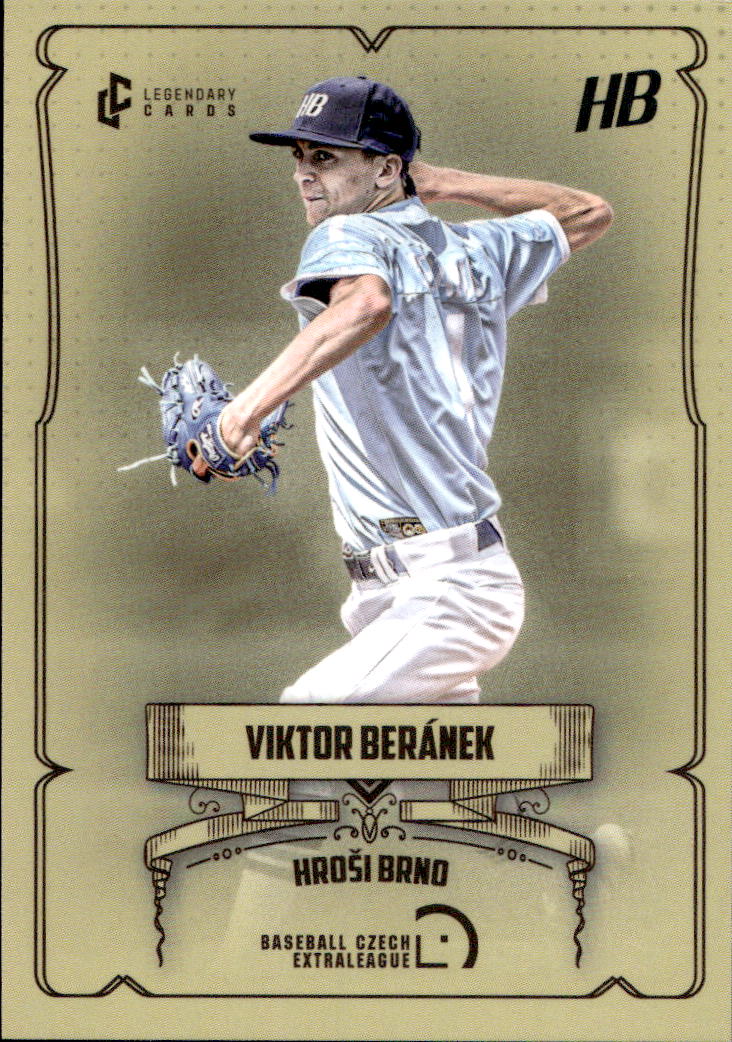VIKTOR BERÁNEK 2024 Legendary Cards CZE Baseball Extraleague