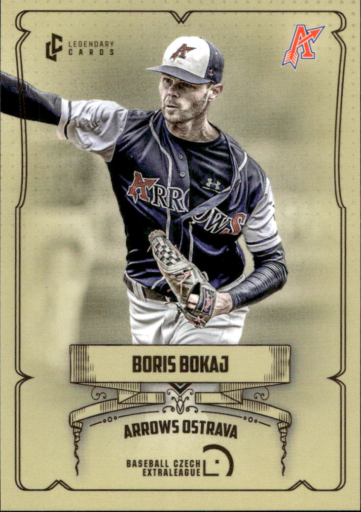 BORIS BOKAJ 2024 Legendary Cards CZE Baseball Extraleague