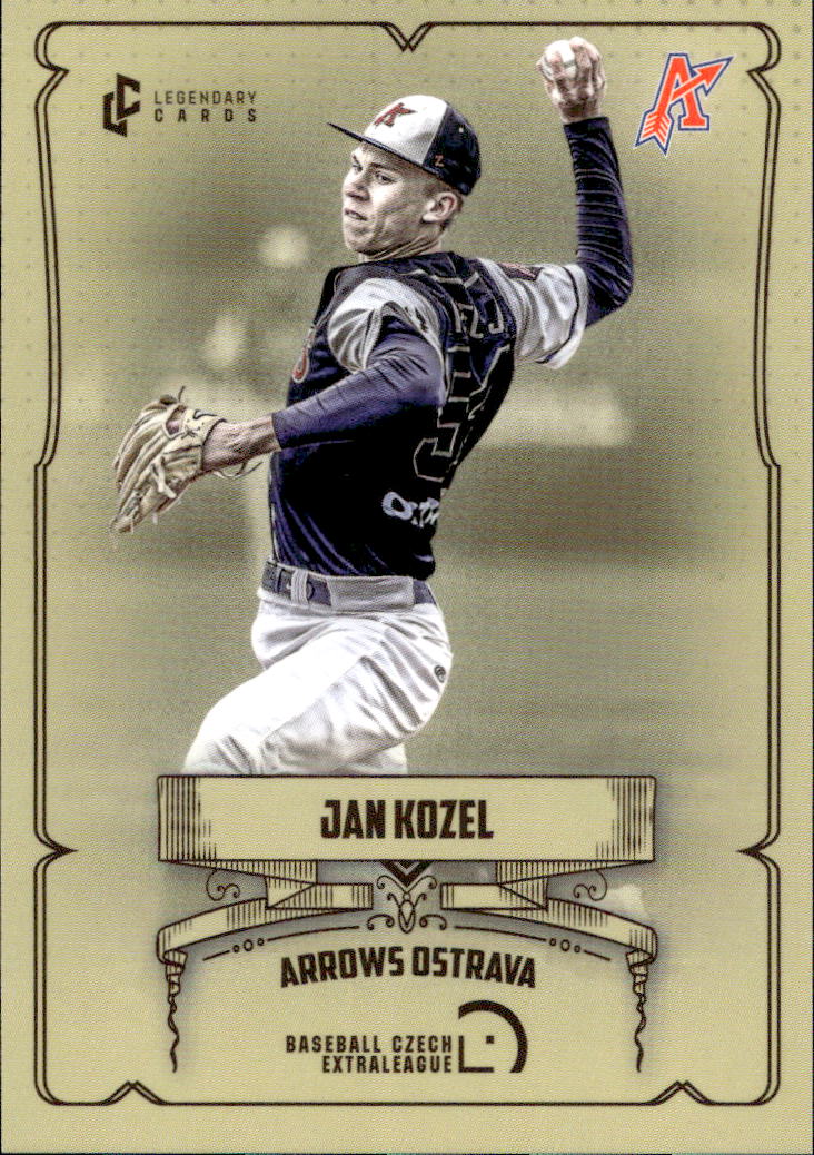 JAN KOZEL 2024 Legendary Cards CZE Baseball Extraleague
