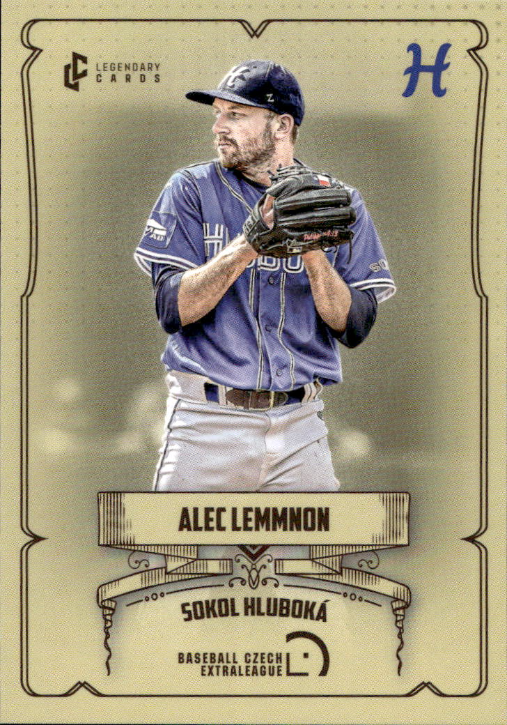 ALEC LEMMNON 2024 Legendary Cards CZE Baseball Extraleague