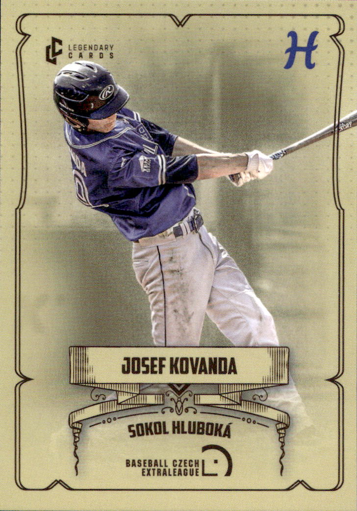 JOSEF KOVANDA 2024 Legendary Cards CZE Baseball Extraleague
