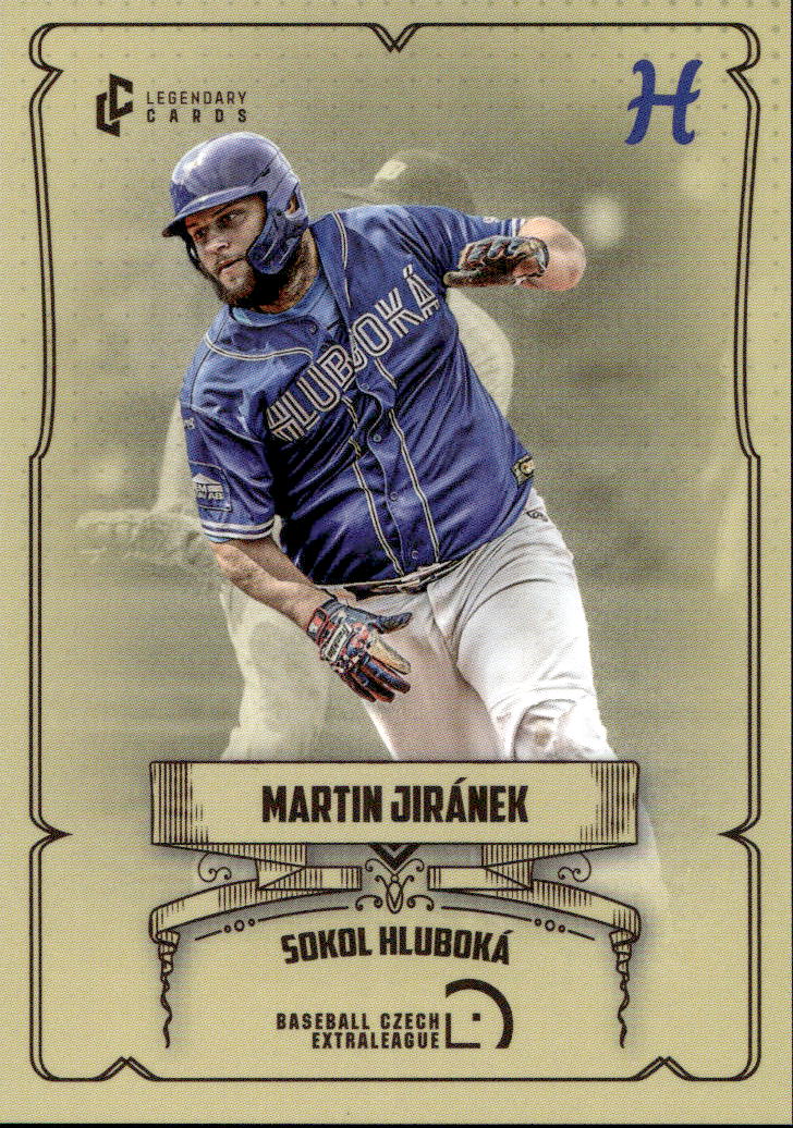 MARTIN JIRÁNEK 2024 Legendary Cards CZE Baseball Extraleague