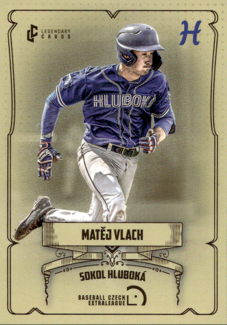 MATĚJ VLACH 2024 Legendary Cards CZE Baseball Extraleague