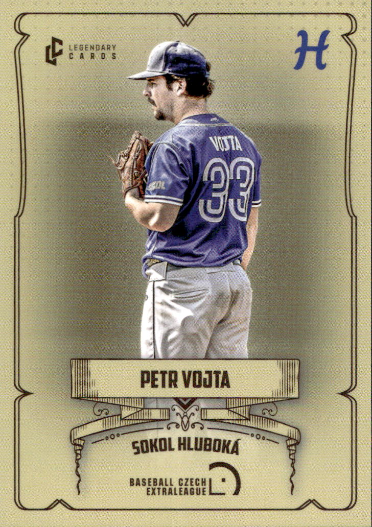 PETR VOJTA 2024 Legendary Cards CZE Baseball Extraleague