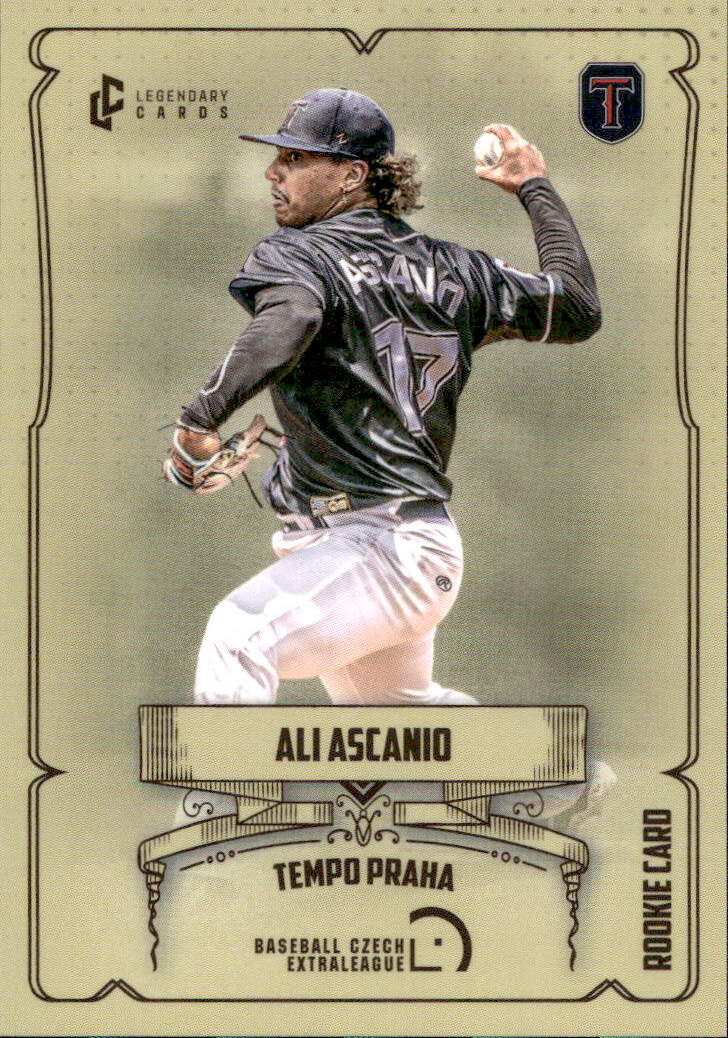 ALI ASCANIO 2024 Legendary Cards CZE Baseball Extraleague