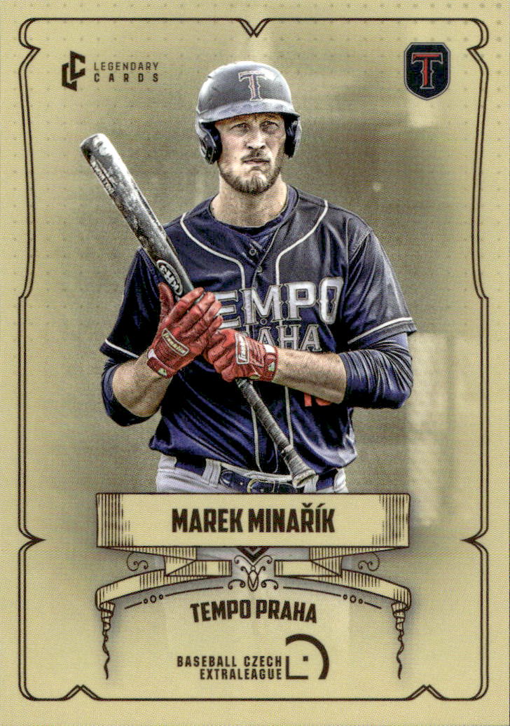 MAREK MINAŘÍK 2024 Legendary Cards CZE Baseball Extraleague