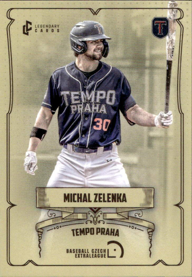 MICHAL ZELENKA 2024 Legendary Cards CZE Baseball Extraleague