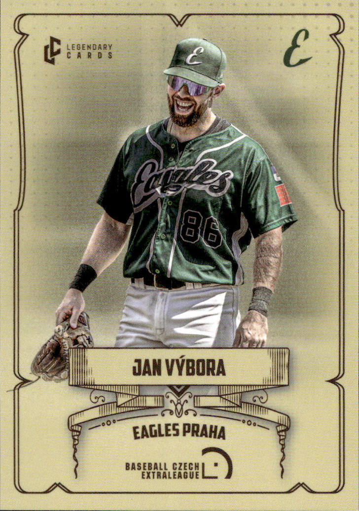 JAN VÝBORA 2024 Legendary Cards CZE Baseball Extraleague