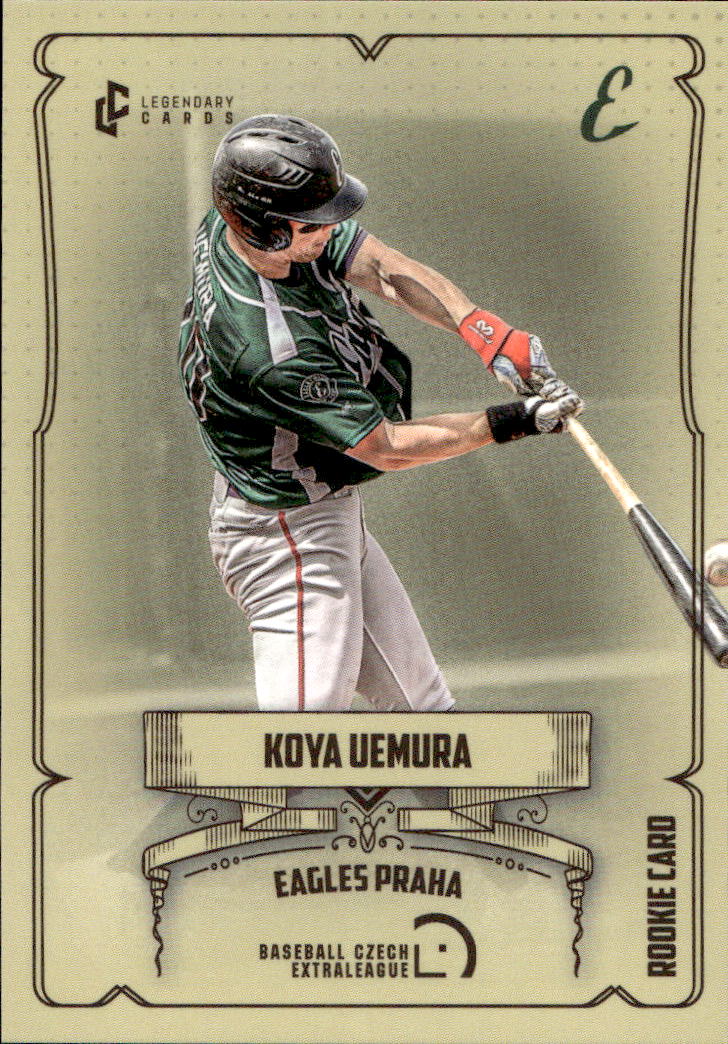 KOYA UEMURA 2024 Legendary Cards CZE Baseball Extraleague
