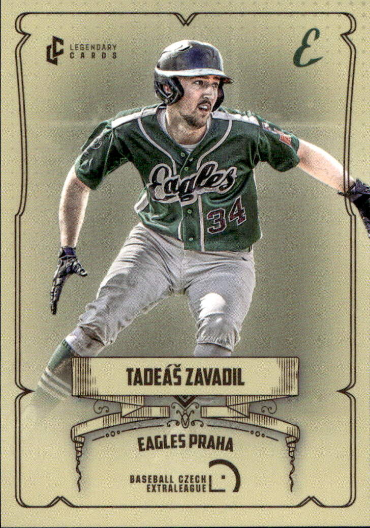 TADEÁŠ ZAVADIL 2024 Legendary Cards CZE Baseball Extraleague