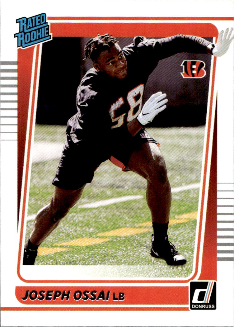 Rated Rookie JOSEPH OSSAI 2021 Panini Donruss Football