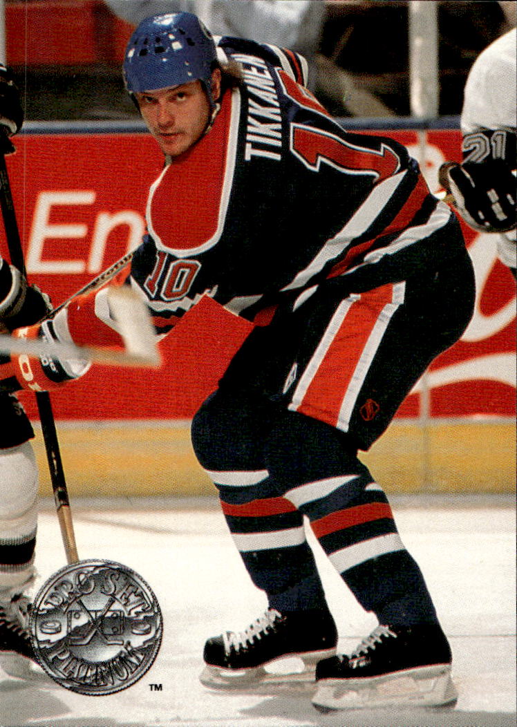 ESA TIKKANEN 91-92 Pro Set Platinum