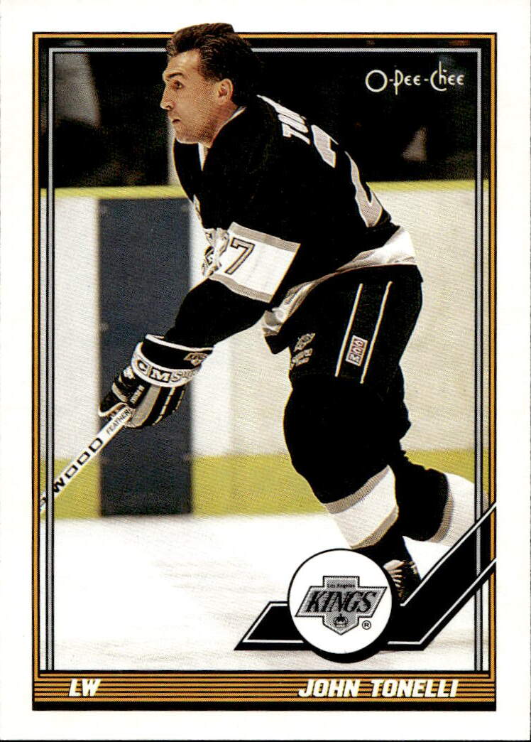JOHN TONELLI 91-92 O-Pee-Chee