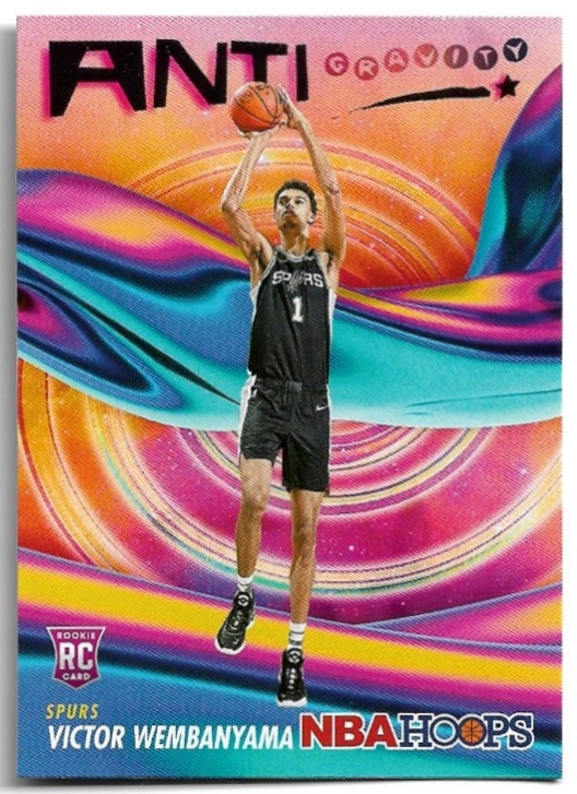 Rookie Anti Gravity VICTOR WEMBANYAMA 23-24 Panini Hoops Basketball