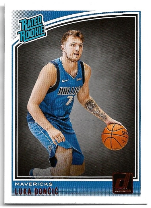 Rated Rookie LUKA DONCIC 18-19 Panini Donruss Basketball