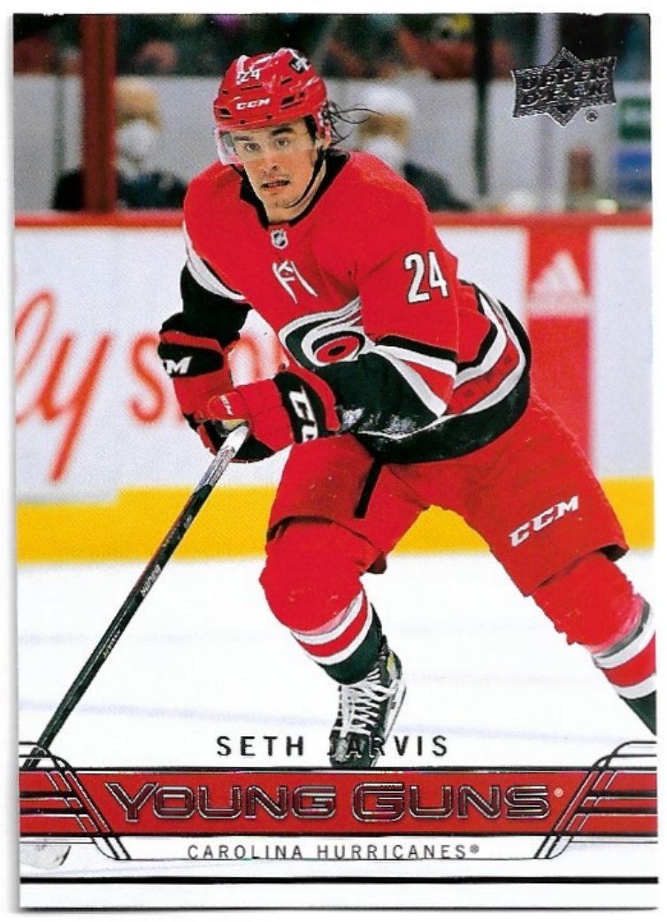 Retro Rookie Young Guns SETH JARVIS 21-22 UD Extended Series