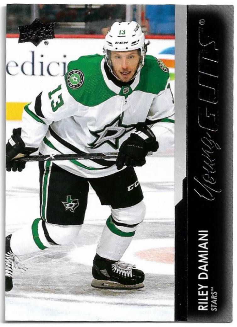 Rookie Young Guns RILEY DAMIANI 21-22 UD Extended Series