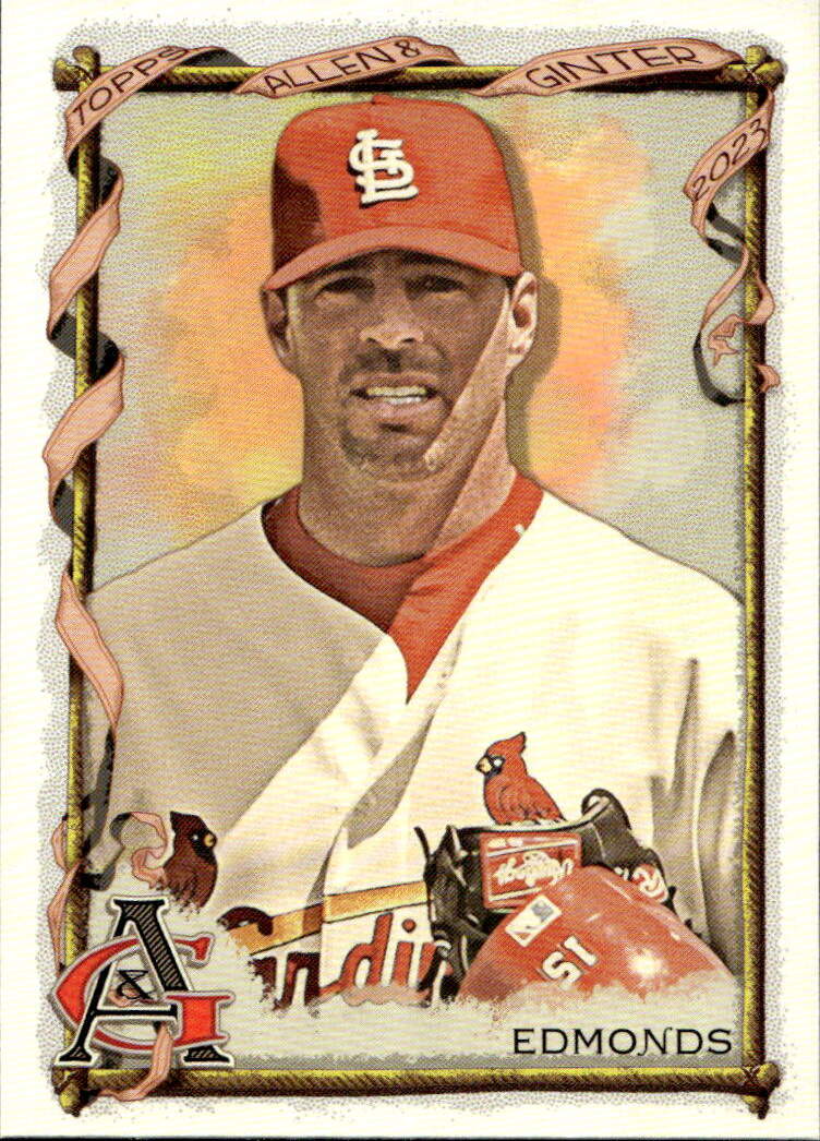 Short Print JIM EDMONDS 2023 Topps Allen & Ginter Baseball