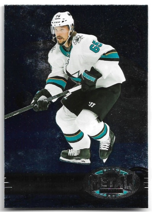 1997-98 Retro ERIK KARLSSON 20-21 UD Metal Universe