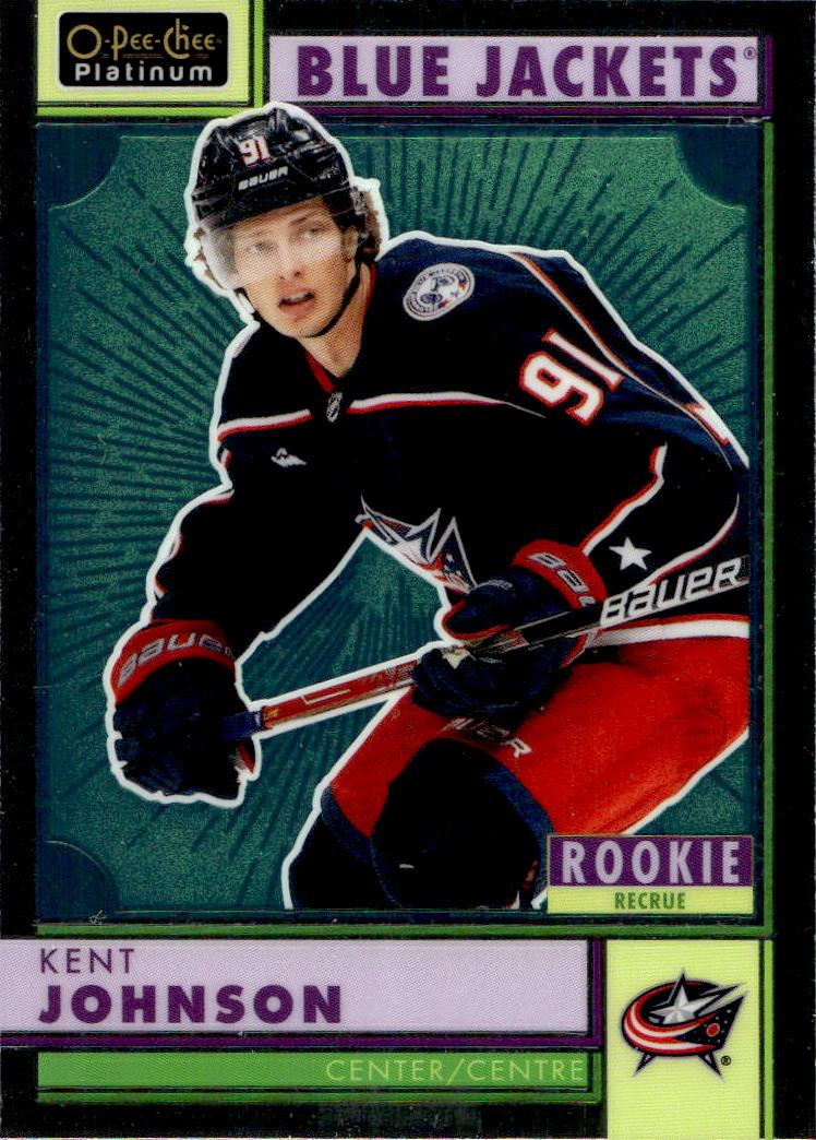 Rookie Retro KENT JOHNSON 22-23 UD O-Pee-Chee OPC Platinum