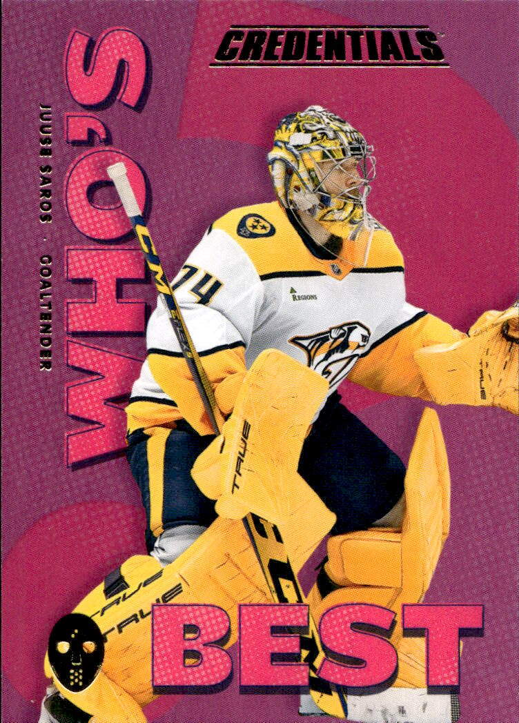Who's Best? JUUSE SAROS 23-24 UD Credentials