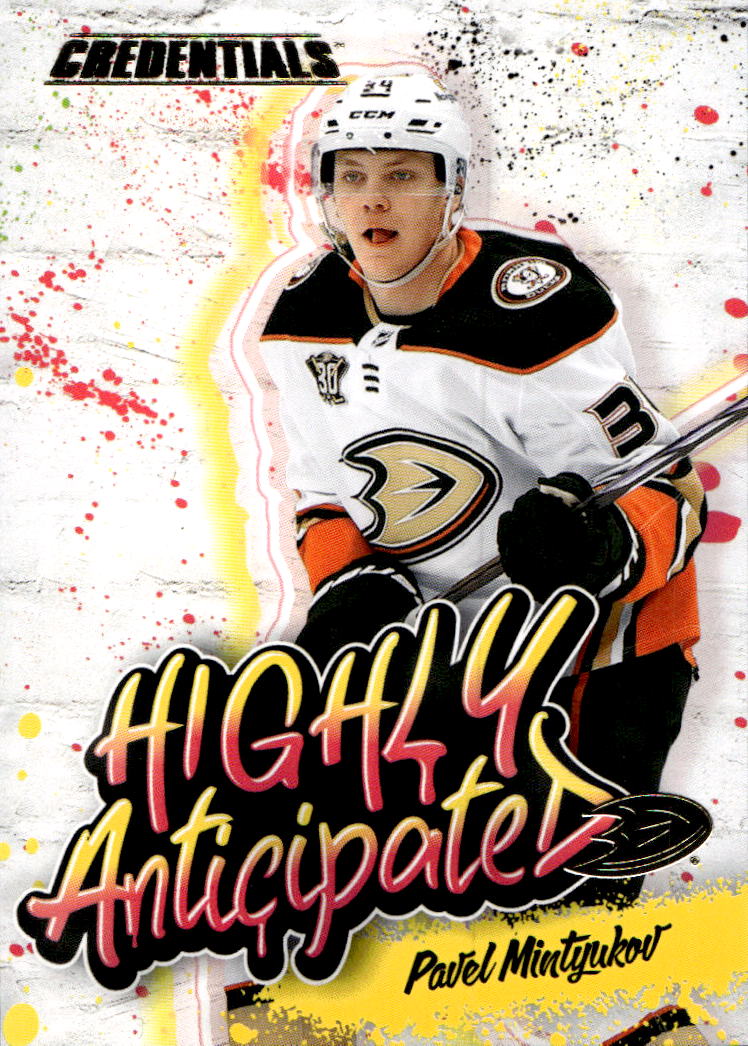 Rookie Highly Anticipated PAVEL MINTYUKOV 23-24 UD Credentials