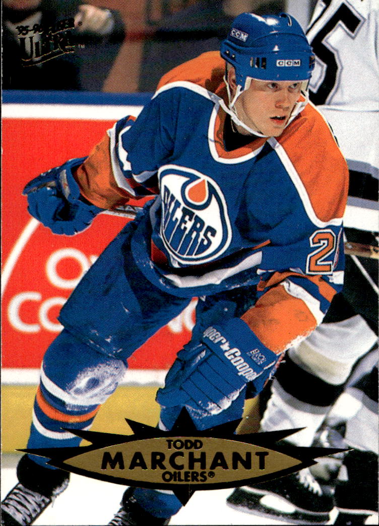 TODD MARCHANT 95-96 Fleer Ultra (horší hrany)