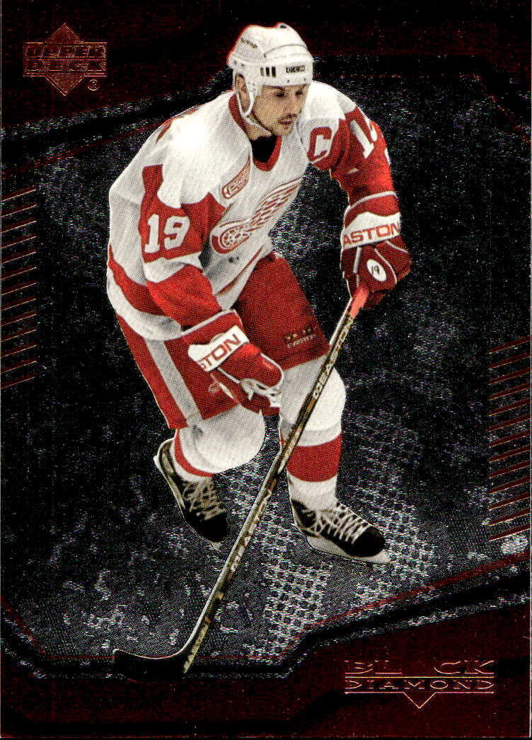 STEVE YZERMAN 00-01 UD Black Diamond