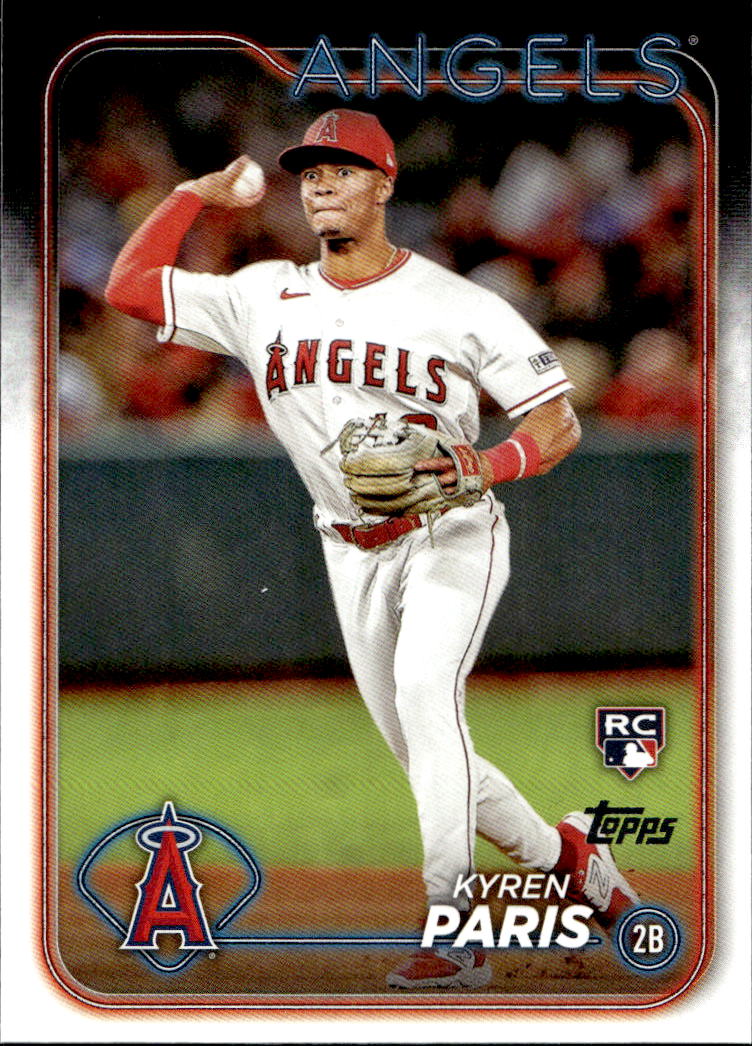 Rookie KYREN PARIS 2024 Topps Series 2 Baseball