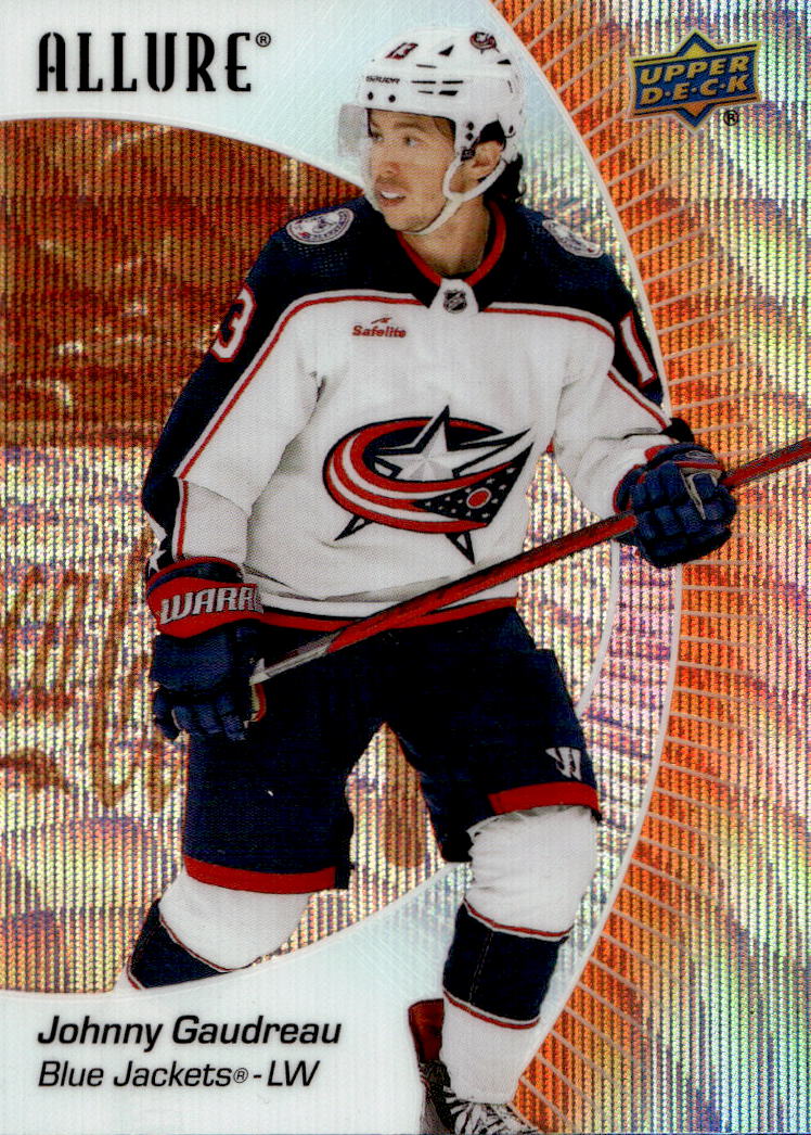 Orange Slice JOHNNY GAUDREAU 23-24 UD Allure