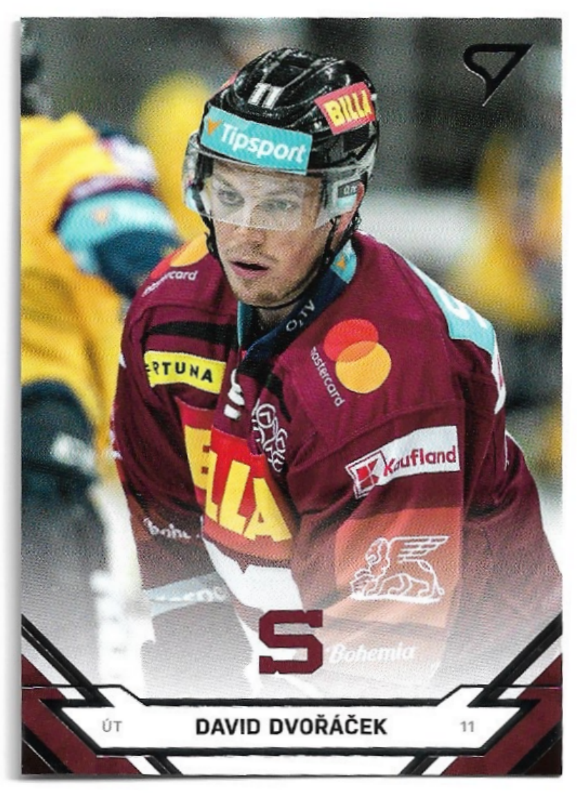 DAVID DVOŘÁČEK 21-22 SportZoo ELH Serie 2 (naražený růžek)