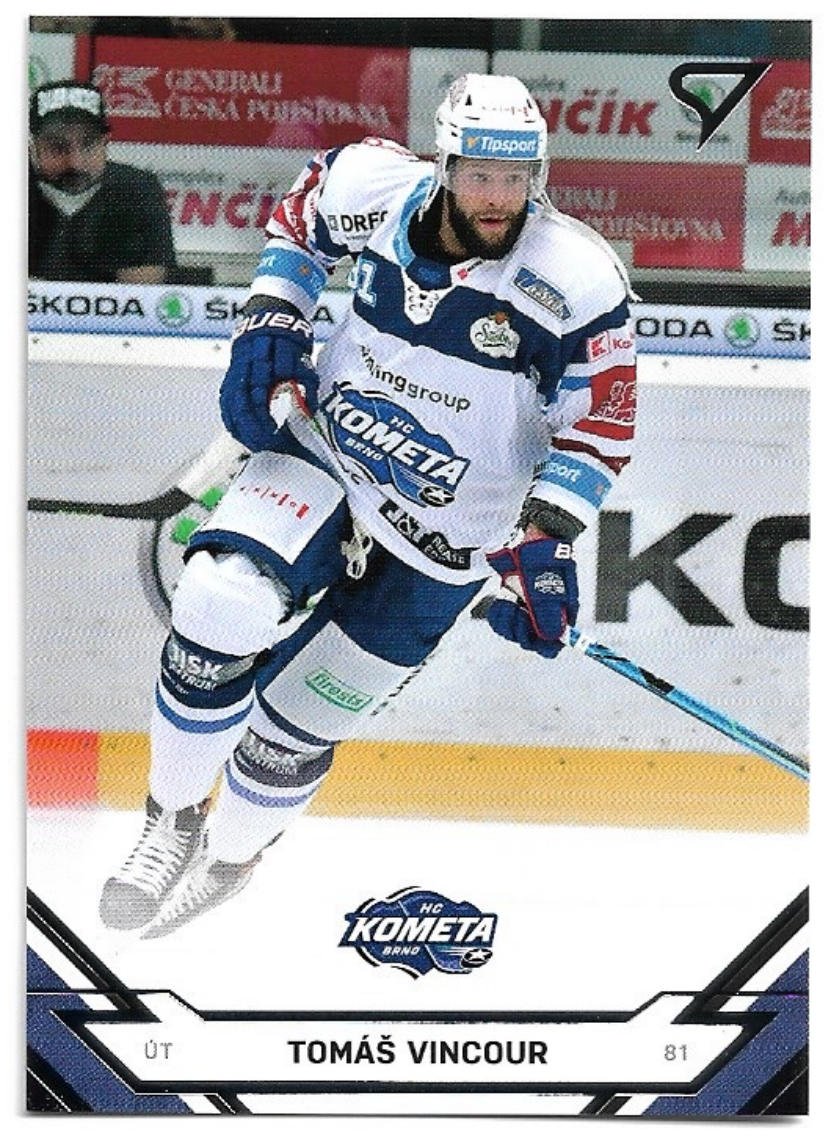 TOMÁŠ VINCOUR 21-22 SportZoo ELH Serie 2 (naražený růžek)
