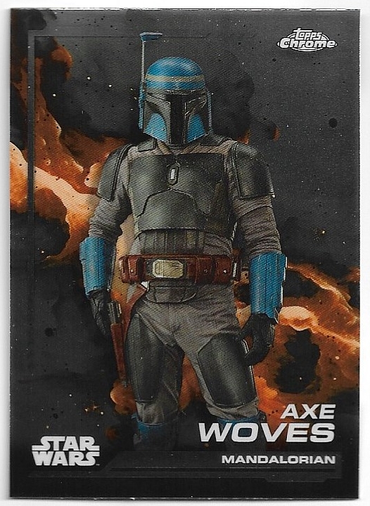 AXE WOVES 2024 Topps Chrome Star Wars