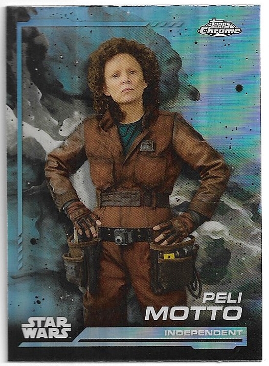 Refractor PELI MOTTO 2024 Topps Chrome Star Wars