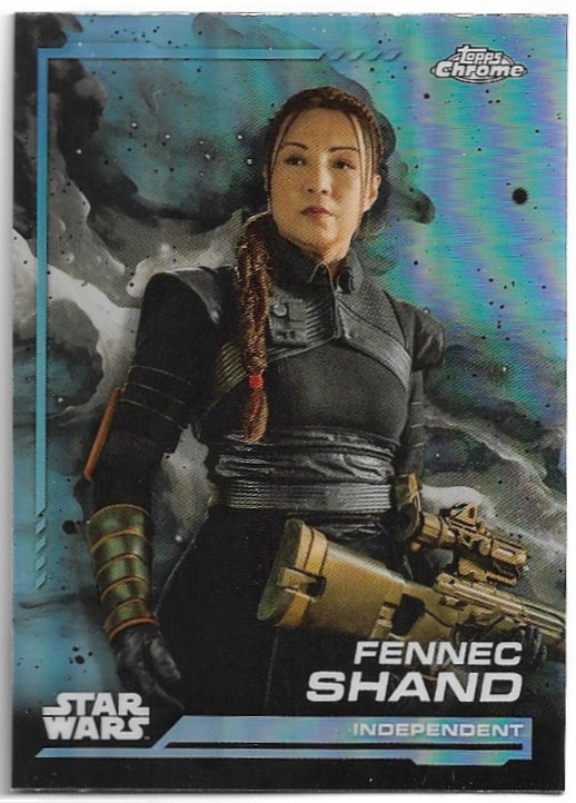 Refractor FENNEC SHAND 2024 Topps Chrome Star Wars