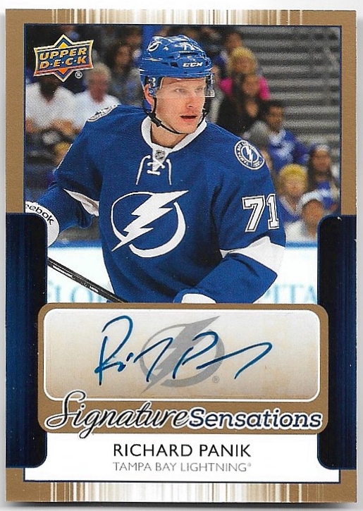 Auto Signature Sensations RICHARD PÁNIK 14-15 UD Series 1